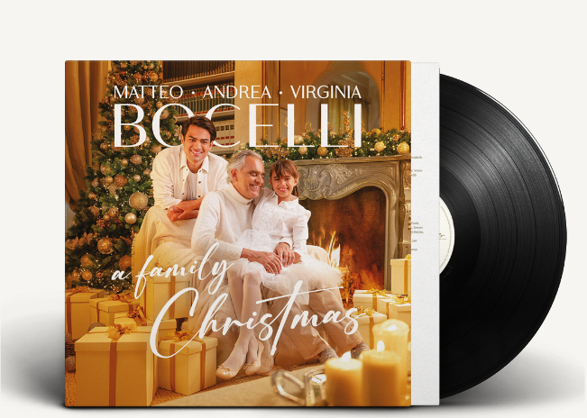CD Shop - BOCELLI, MATTEO/ANDREA BO A FAMILY CHRISTMAS