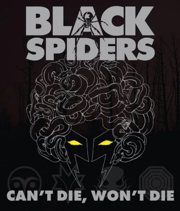 CD Shop - BLACK SPIDERS CAN\