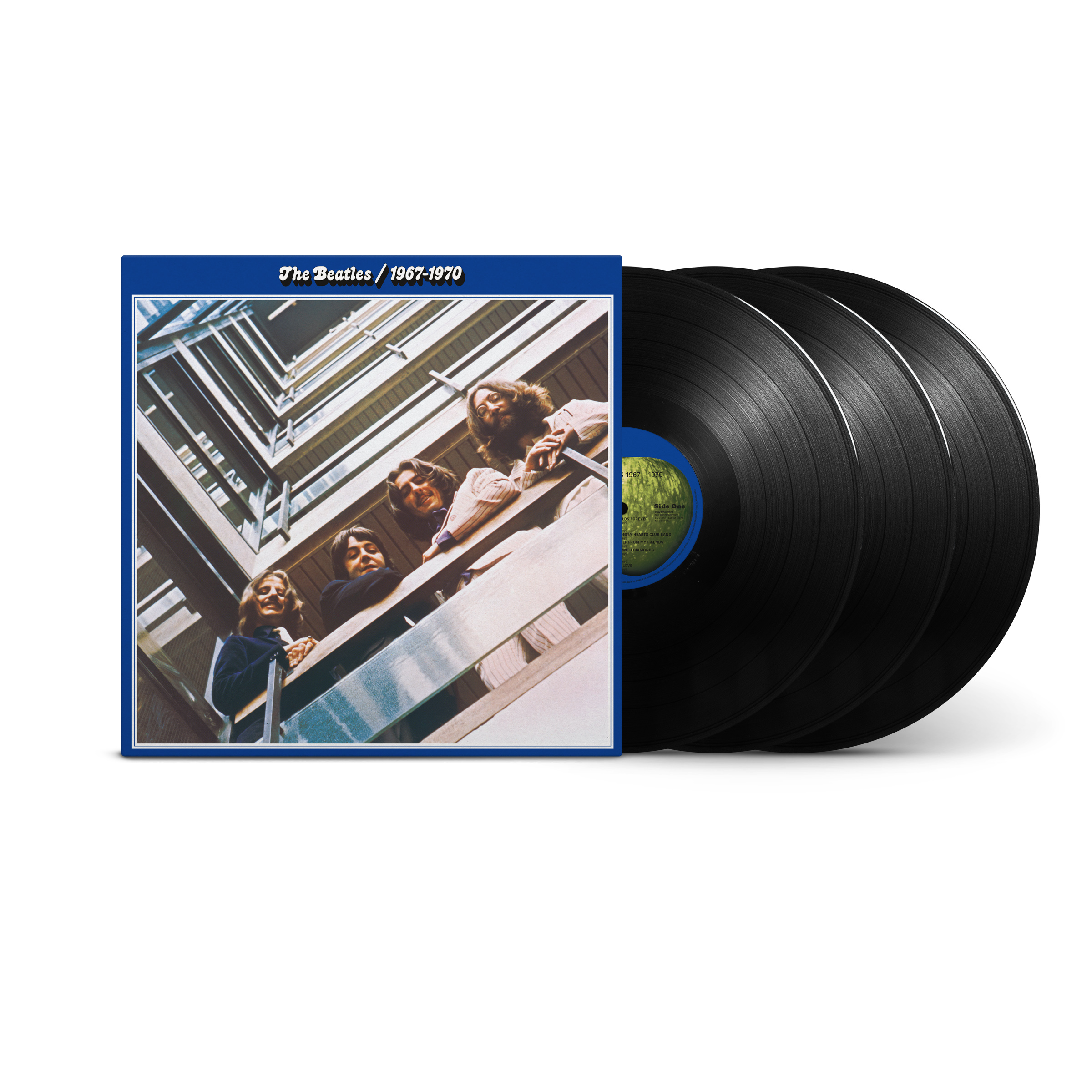 CD Shop - BEATLES, THE 1967-1970 / BLUE ALBUM / BLACK VINYL