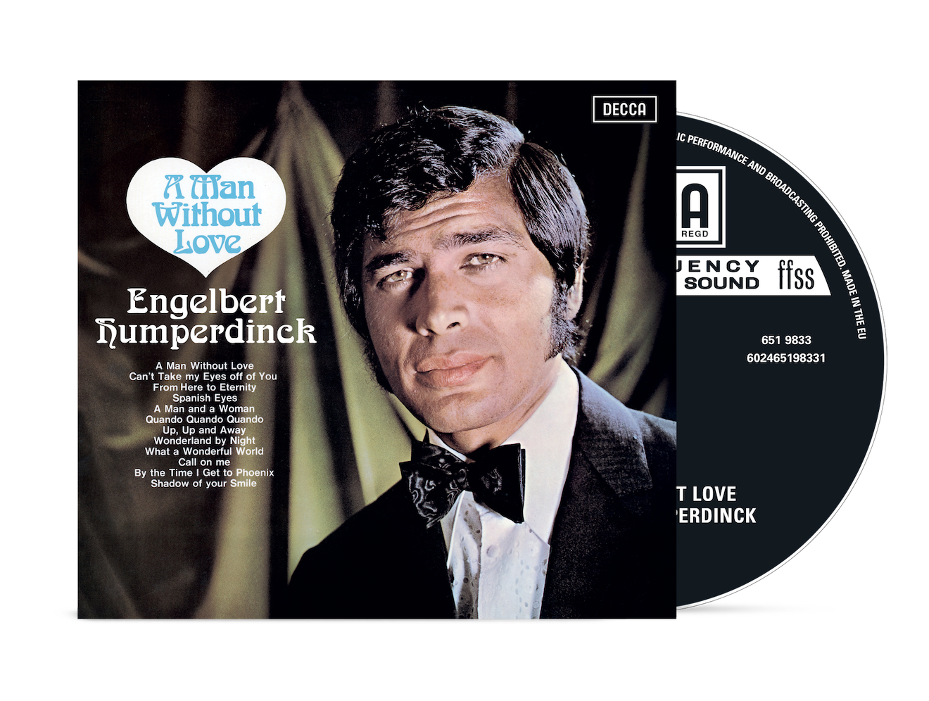 CD Shop - ENGELBERT HUMPERDINCK A MAN WITHOUT LOVE