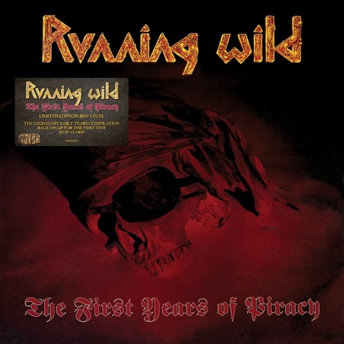 CD Shop - RUNNING WILD FIRST YEARS OF PIRACY (RED VINYL)