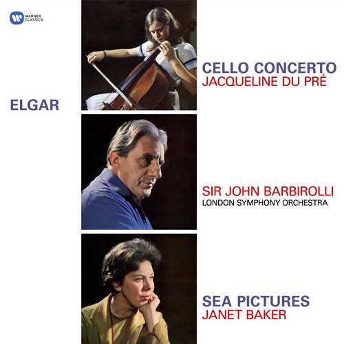 CD Shop - DU PRE, JACQUELINE/JANET BAKER/ SIR JOHN BARBIROLLI ELGAR: CELLO CONCERTO, SEA PICTURES