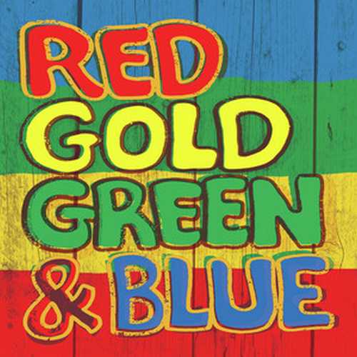 CD Shop - VARIOUS ARTISTS RED GOLD GREEN & BLUE