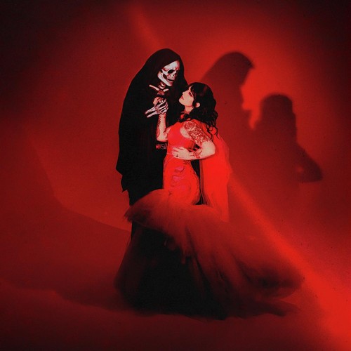 CD Shop - MOTHICA KISSING DEATH (RED/BLACK SPLATTER)