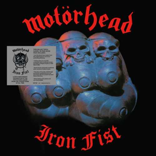 CD Shop - MOTORHEAD IRON FIST (BLACK & BLUE SWIRL VINYL)