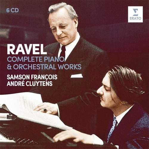 CD Shop - FRANCOIS/CLUYTENS RAVEL: COMPLETE PIANO & ORCHESTRAL WORKS