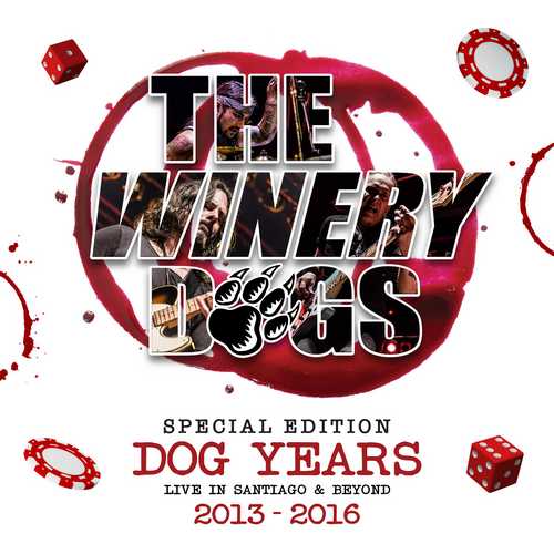 CD Shop - WINERY DOGS, THE DOG YEARS LIVE IN SANTIAGO & BEYOND 2013-2016 (BLU-RAY+DVD)