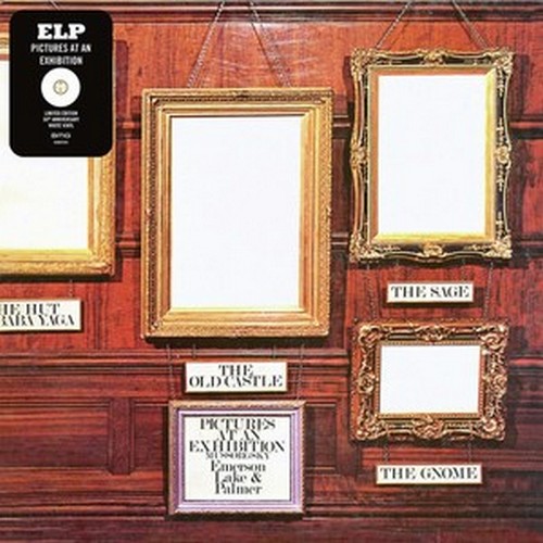 CD Shop - EMERSON, LAKE & PALMER PICTURES AT AN EXHIBITION (WHITE VINYL ROW EXCLUSIVE 2021)