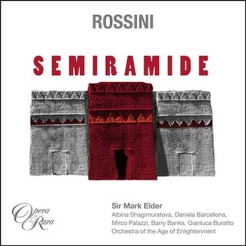 CD Shop - ELDER, SIR MARK ROSSINI: SEMIRAMIDE
