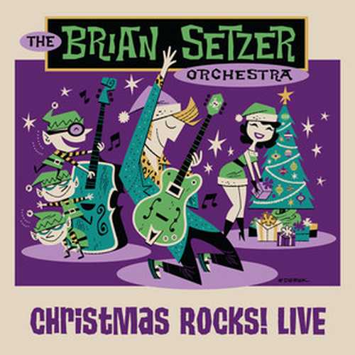 CD Shop - BRIAN SETZER ORCHESTRA CHRISTMAS ROCKS! LIVE