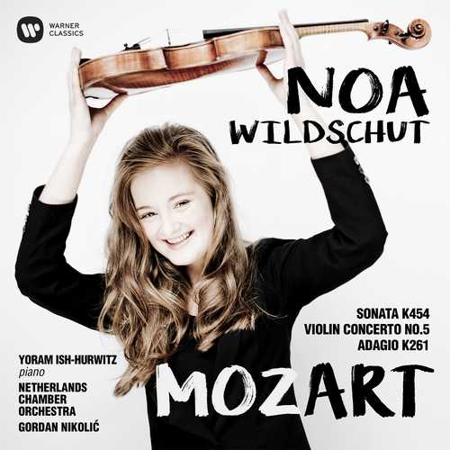 CD Shop - WILDSCHUT, NOA MOZART: SONATA K454/VIOLIN CONCERTO NO.5/ADAGIO K261