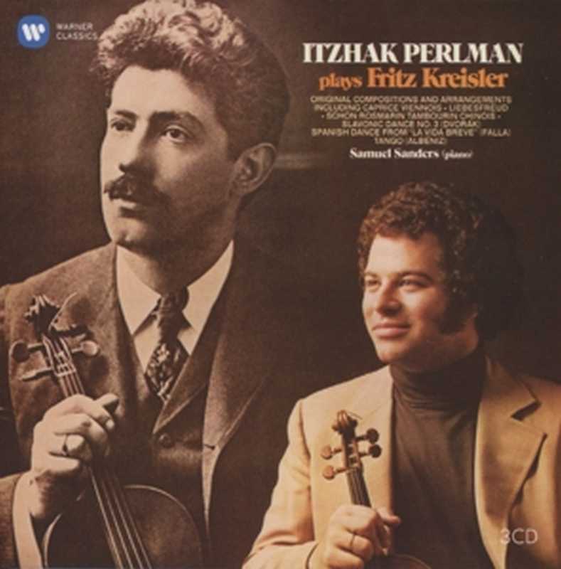 CD Shop - PERLMAN/SANDERS ITZHAK PERLMAN PLAYS KREISLER