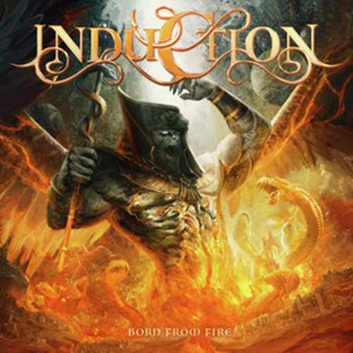 CD Shop - INDUCTION BORN FROM FIRE (YELLOW/ RED MARBLED VINYL)