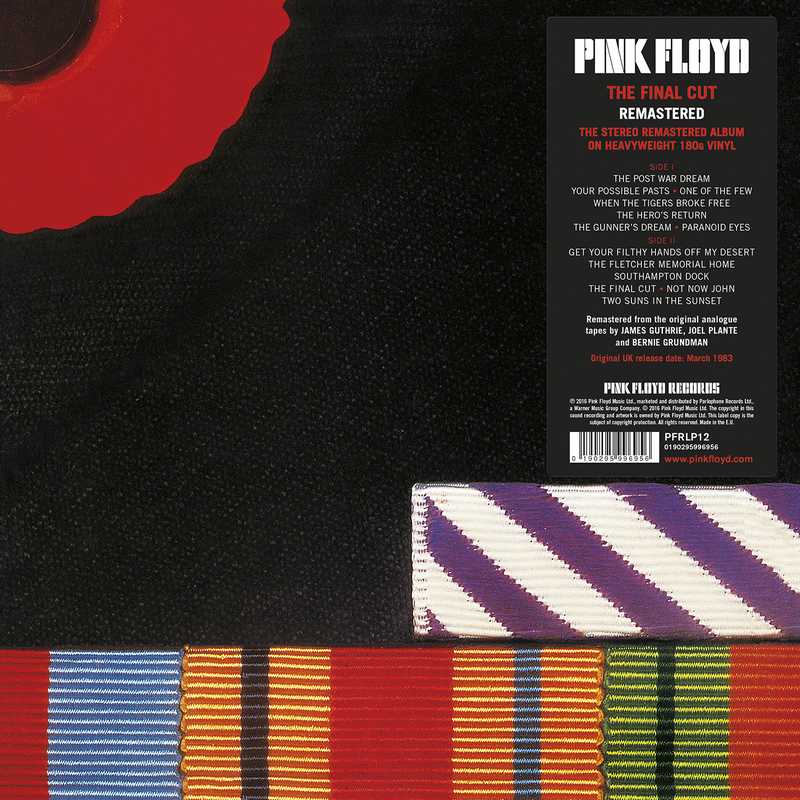 CD Shop - PINK FLOYD FINAL CUT (2011 REMASTERED)