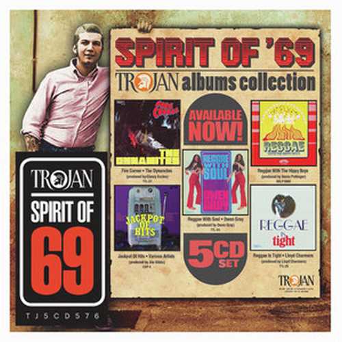 CD Shop - VARIOUS ARTISTS SPIRIT OF 69: THE TROJAN ALBUMS COLLECTION